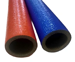 Изоляция трубная Isodom Termo SP ППИ 22/6 ⌀22мм 1/2" (2м×130шт) 260мп синяя/красная